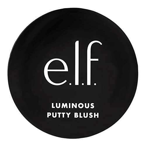 E.L.F. Luminous Putty Blush, putty-to-powder, buildable blush with a subtle shimmer finish. Highly pigmented & creamy, vegan & cruelty-free. Bermuda. - 5