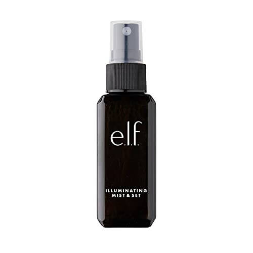 e.l.f. Lumious Mist & Set, Setting Spray To Give Makeup A Lasting, Radiant Finish, Infused With Vitamins A, C & E, Small, 2 Fl Oz - 1