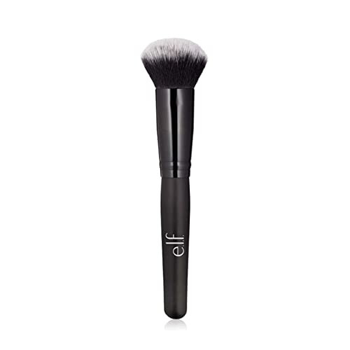 e.l.f. Powder Blurring Brush for Precision Application, Synthetic - 1