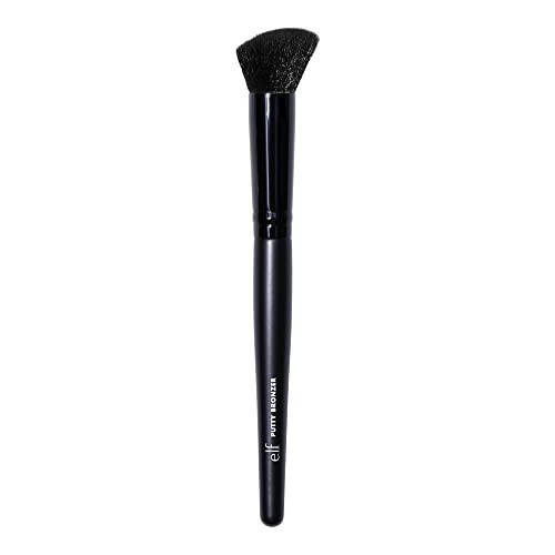 e.l.f. Putty Bronzer Brush, Angled Makeup Brush For Contour & Highlight, Made For The e.l.f. Putty Bronzer, Flawless Sanitary Application - 1