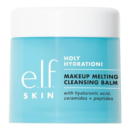 e.l.f. SKIN Holy Hydration! Makyaj Eritici Temizleme Balsamı JUMBO, Yüz Temizleyici & Makyaj Çıkarıcı, Cildi Nemlendirmek İçin Hyaluronik Asit İçerir, 3.5 Oz - 1