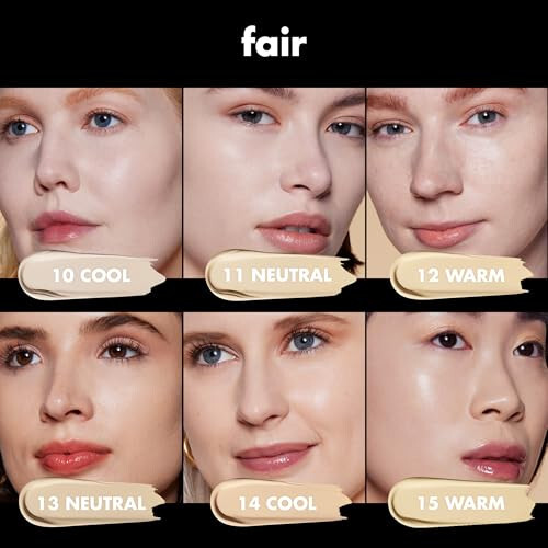 e.l.f. Soft Glam Foundation, средняя степень покрытия, стойкая и регулируемая основа для гладкой сатиновой отделки, веганская и не тестируемая на животных, 25 светло-нейтральная - 3