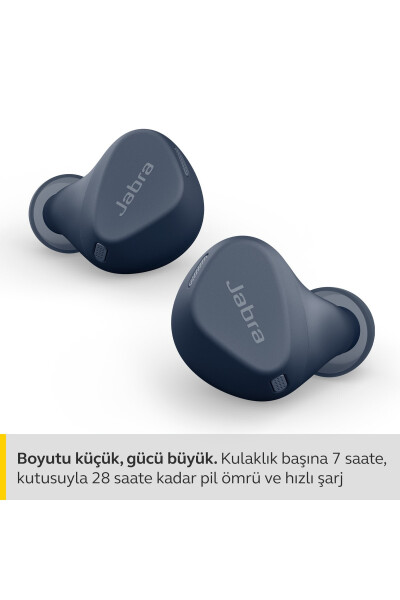 Elite 4 Active Kulak Içi Bluetooth Kulaklık - Lacivert - 2