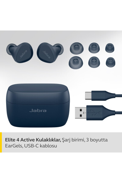 Elite 4 Active Kulak Içi Bluetooth Kulaklık - Lacivert - 8