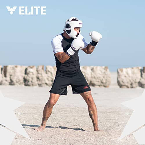 Elite Spor En İyi Boks Başlığı, MMA, Kickboks Antrenörleri, Muay Thai ve Yetişkin Erkekler İçin Boks Antrenmanı Sparring Güvenlik Baş Koruyucu - 7