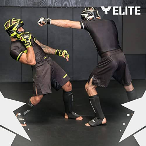 Elite Sports Boxing MMA Sparring Kickboxing Headgear for Men, Muay Thai Boxing Head Guard - 6