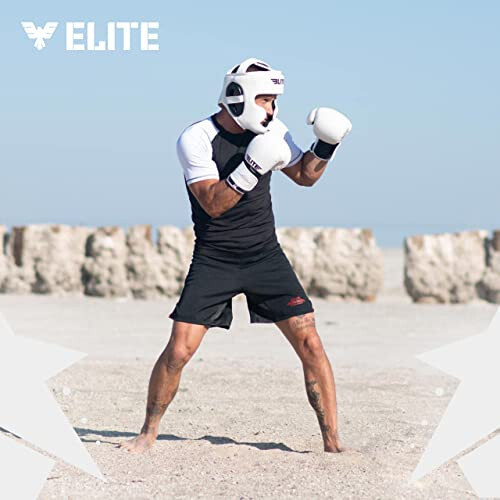 Elite Sports eng yaxshi boks boshlig'i, MMA, kikboksing mashg'ulotchilari, Muay Tay va kattalar erkaklari uchun boks mashg'ulotlari sparring xavfsizlik bosh himoyachisi - 11