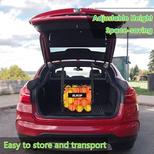 ELKCIP Portable Pickleball & Tennis Ball Collector - Pickleball Retriever Basket Carrier Gatherer Picker Hopper Container for Picking and Storage Training Tool for Ball - 6