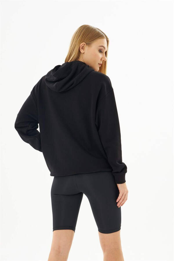 ELLE Sport Kapüşonlu Cepli Reflektör Kadın Sweatshirt - 6