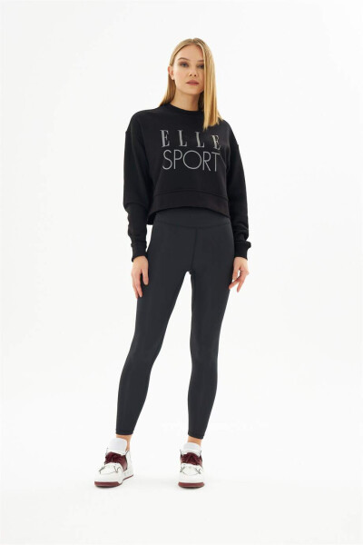 ELLE Sport Reflektör Kadın Crop Sweatshirt - 4