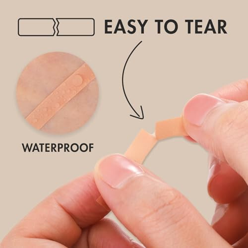 Embagol 800 Pcs Eyelash Extension Tape Lash Tape for Eyelash Extensions Sensitive Under Eye Tape Breathable Micropore Medical Tape for Inpidual Eyelash Extension Supplies - 4