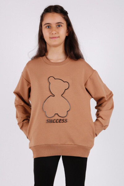 Embossed Pocket Sweatshirt - 1