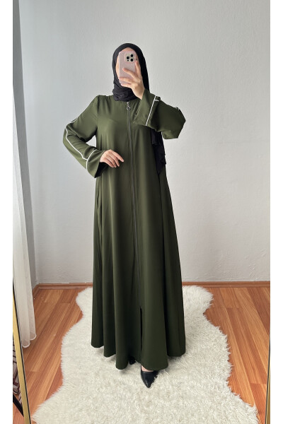 Embroidered Design Abaya - 6