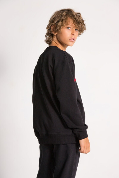 Embroidered Men's Sweatshirt - 2