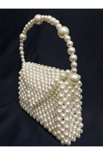 Envelope Pearl Clutch for Evening, Bridal, and Formal Wear - 2