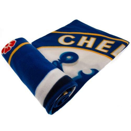 EPL Chelsea Fleece Blanket 60*50inch-Authentic EPL Blue - 1