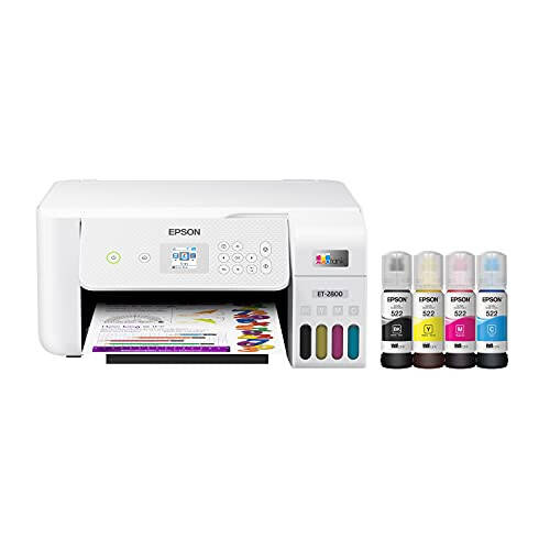 Epson EcoTank ET-2800 Kablosuz Renkli Çoklu Görevli Kartuşsuz Süper Tanklı Yazıcı & Expression Premium XP-6100 Kablosuz Renkli Fotoğraf Yazıcısı Tarayıcı ve Fotokopi Özelliğiyle, Siyah - 2