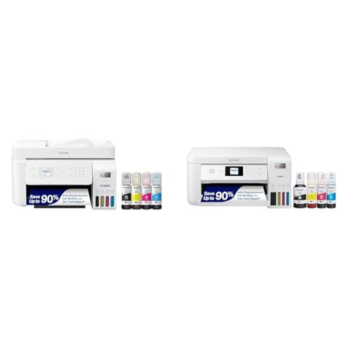 Epson EcoTank ET-4800 Kablosuz Çok Fonksiyonlu Kartuşsuz Süper Tanklı Tarayıcı ile Yazıcı ve Epson EcoTank ET-2850 Kablosuz Renkli Çok Fonksiyonlu Kartuşsuz Süper Tanklı Tarayıcı ile Yazıcı - 1