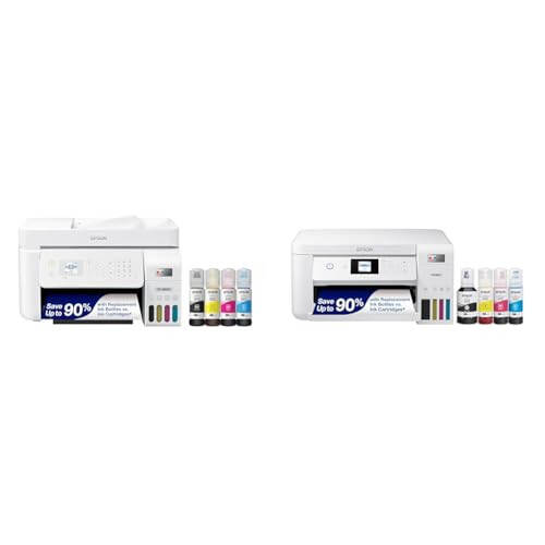 Epson EcoTank ET-4800 Simsiz Barcha Funktsiyali Kartrijsiz Supertankli Skaner bilan Printer va Epson EcoTank ET-2850 Simsiz Rangli Barcha Funktsiyali Kartrijsiz Supertankli Skaner bilan Printer - 1