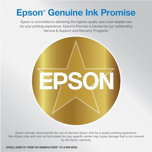 Epson EcoTank Photo ET-8550 Беспроводной широкоформатный многофункциональный супертанковый принтер со сканером, копиром, Ethernet и 4,3-дюймовым цветным сенсорным экраном, большой, белый - 9