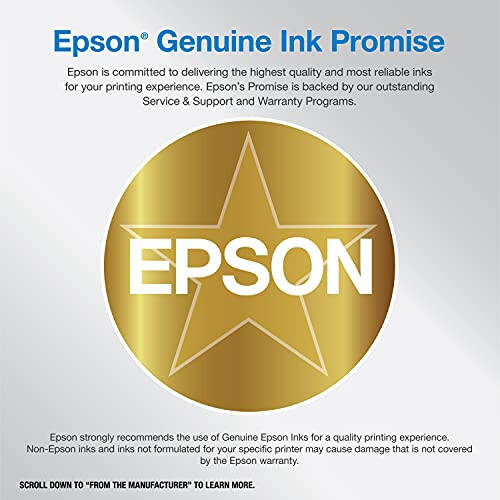 Epson EcoTank Pro ET-5150 Wireless Color All-in-One Supertank Printer with Scanner, Copier, Plus Auto Document Feeder, Large, White - 5