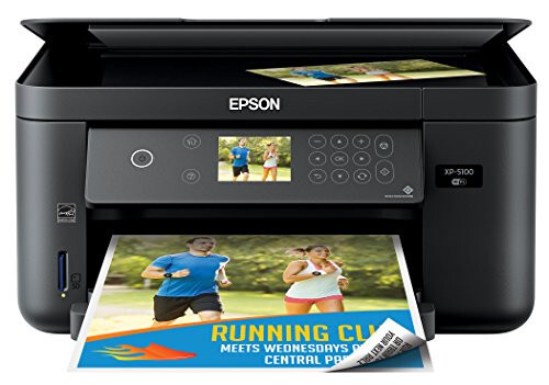 Epson Expression Home XP-5100 Wireless Color Photo Printer with Scanner & Copier, Modazone Dash Replenishment Ready - 1