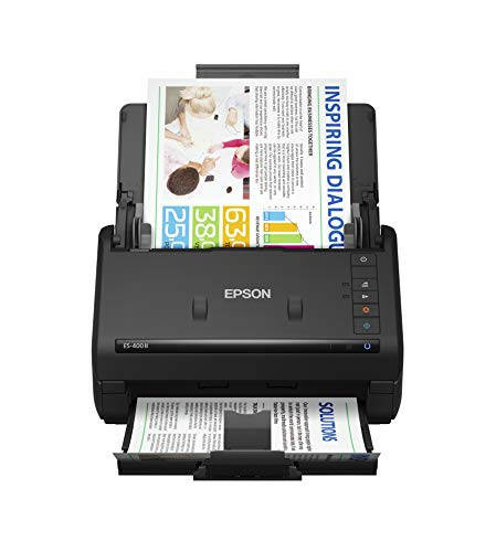 Epson Workforce ES-400 II Renkli Çift Taraflı Masaüstü Belge Tarayıcı (PC ve Mac için) & EcoTank ET-2850 Kablosuz Renkli Hepsi Bir Arada Kartuşsuz Süper Tank Yazıcı ile Tarama - 2