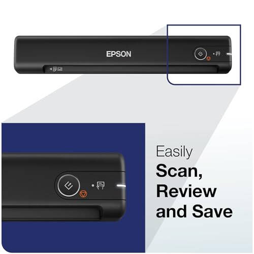 Epson WorkForce ES-50 Ko'chma Sayfa Beslemeli Hujjat Skeneri (PC va Mac uchun) - 4