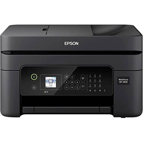 Epson Workforce WF-2930 Wireless All-in-One Printer with Scan, Copy, Fax, Auto Document Feeder, Automatic 2-Sided Printing and 1.4