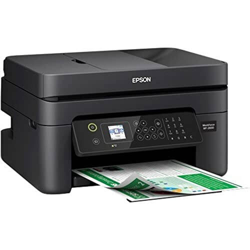 Epson Workforce WF-2930 Wireless All-in-One Printer with Scan, Copy, Fax, Auto Document Feeder, Automatic 2-Sided Printing and 1.4