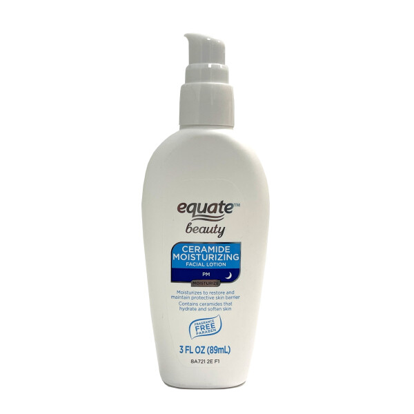 Equate PM Lotion, Fragrance - Free, Oil-Free 3oz. - 1