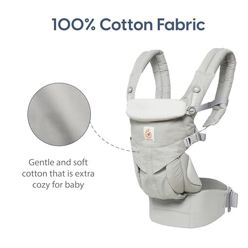 Ergobaby Omni 360 All-Position Baby Carrier for Newborn to Toddler with Lumbar Support (7-45 Pounds), Pearl Grey, One Size (Pack of 1) - 17