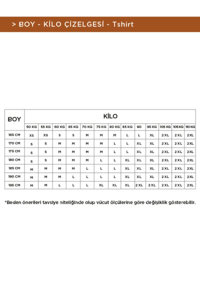 Erkaklar Indigo T-shirt 100% Paxta Nafas oladigan Aylana Bo'yin Regular Fit E001000 - 12