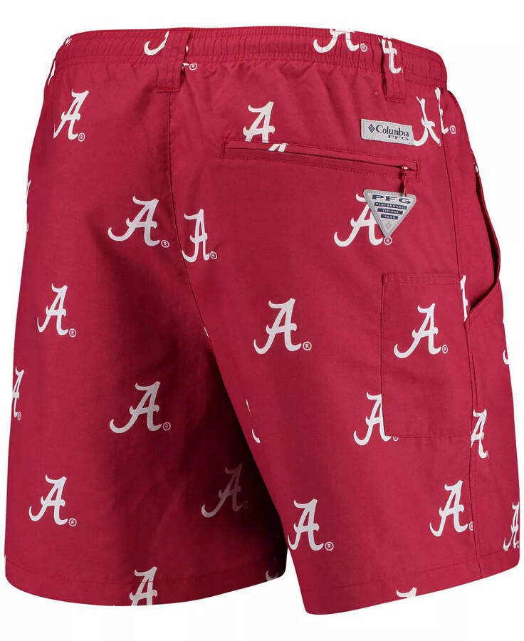 Erkaklar uchun Crimson Alabama Crimson Tide Backcast II Omni-Shade Hybrid Shorts Crimson - 3