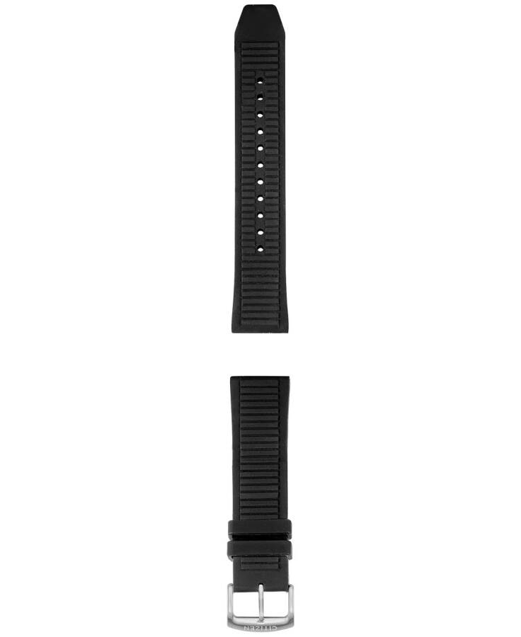 Erkaklar uchun CZ Smart Black Silicone Smart Watch Strap Black Silicone - 1