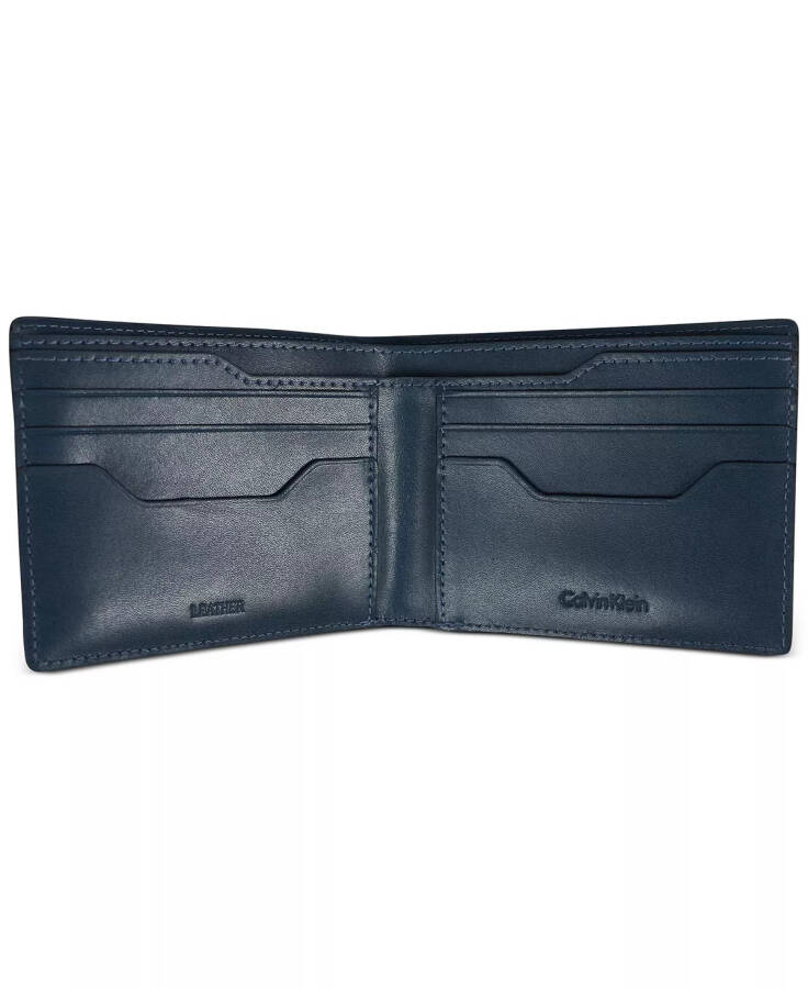 Erkaklar uchun Delfin Charm RFID Slimfold hamyon Navy - 2