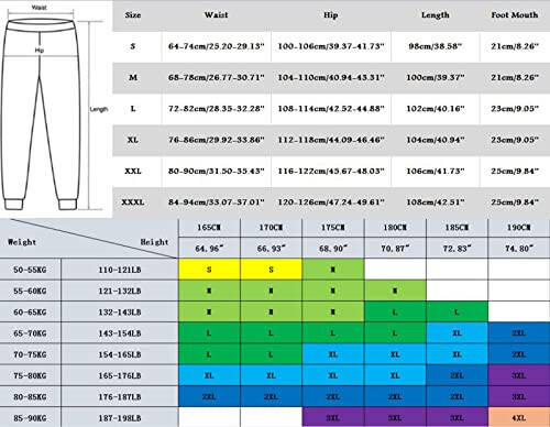 Erkaklar uchun Generic Joggers bo'sh bel, bir rangli cho'ntakli, erkin sport shimlari, zig'ir va neylon - 5