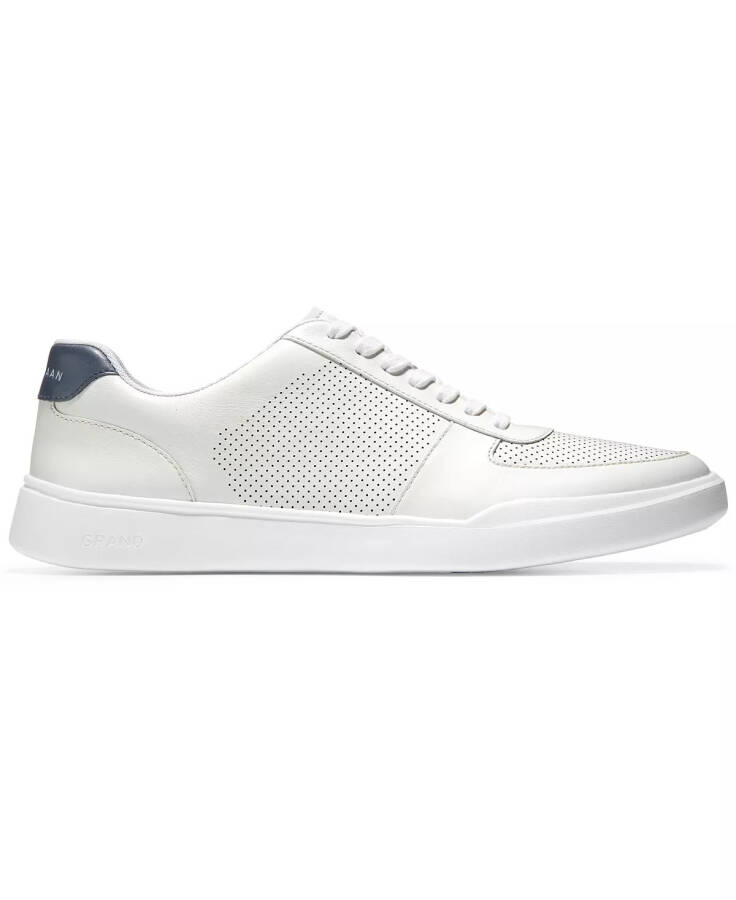 Erkaklar uchun Grand Crosscourt Modern Perf Sneaker Optic White, Peacoat - 2