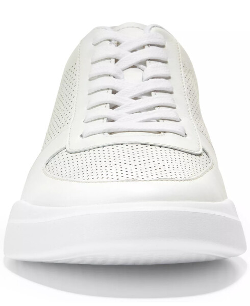 Erkaklar uchun Grand Crosscourt Modern Perf Sneaker Optic White, Peacoat - 4