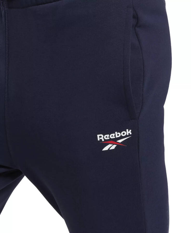 Erkaklar uchun Identity Klassik Fit Fleece Joggers Vektör Navy - 7