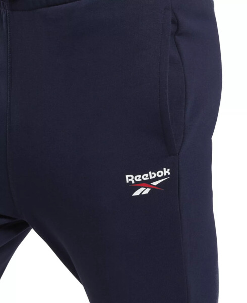 Erkaklar uchun Identity Klassik Fit Fleece Joggers Vektör Navy - 3