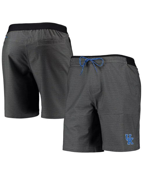 Erkaklar uchun kulrang Kentucky Wildcats Twisted Creek Omni-Shield Shortlari Kulrang - 1