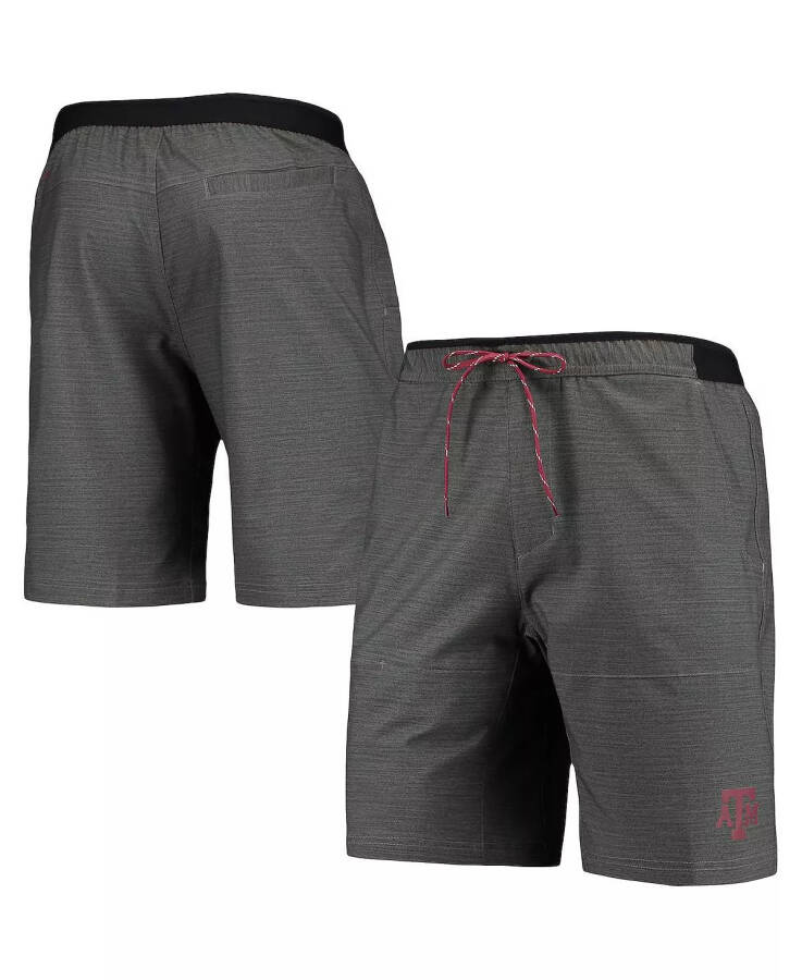 Erkaklar uchun kulrang Texas A&M Aggies Twisted Creek Omni-Shield shortilari kulrang - 1