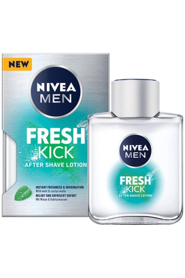 Erkaklar uchun Men Cool Kick Fresh Soqol Keyin Losoni 100ml, Salqin Yangilash - 3