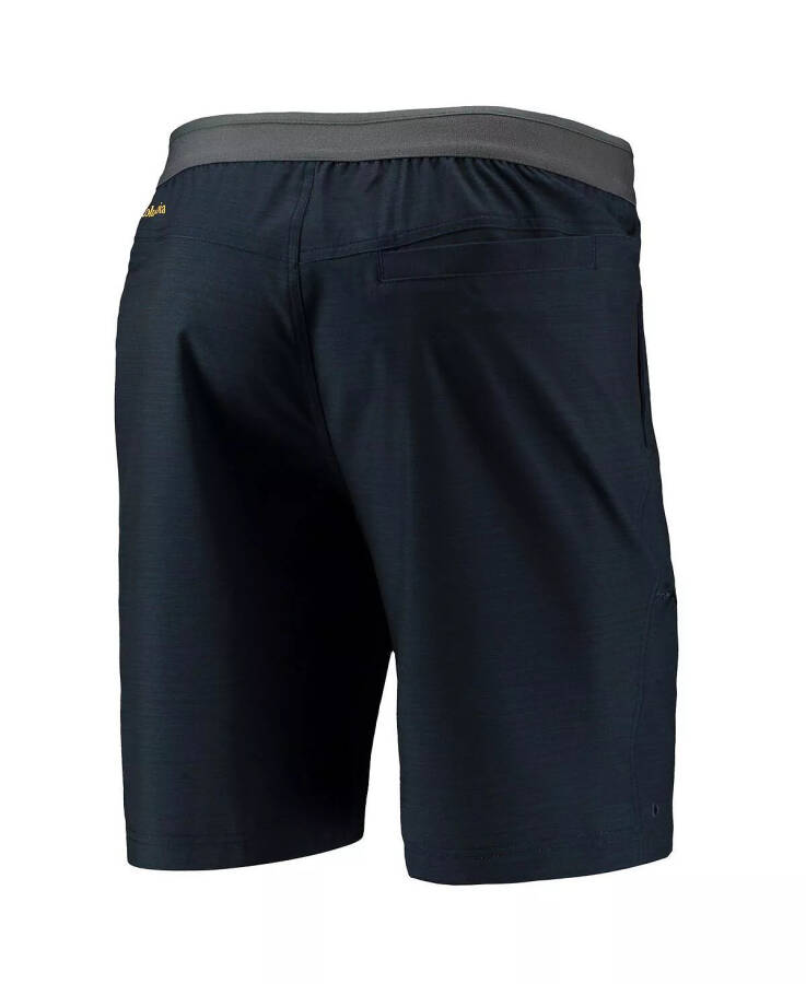 Erkaklar uchun Navy Michigan Wolverines Twisted Creek Omni-Shield Shortlari Navy - 4