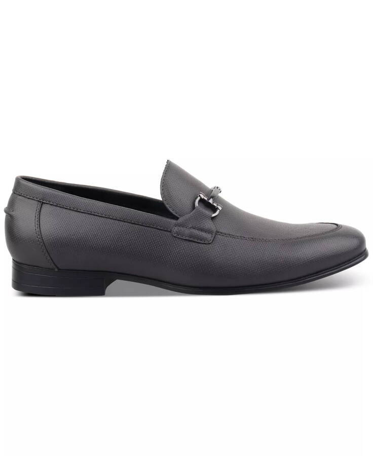 Erkaklar uchun Otis kabartmalı slip-on loaferlar, Modazone uchun yaratilgan Kulrang - 2