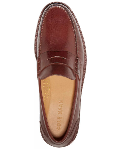 Erkaklar uchun Pinch Prep Slip-On Penny Loaferlar Jigarrang - 5