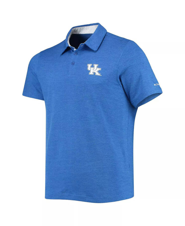 Erkaklar uchun Royal Kentucky Wildcats Tech Trail Omni-Shade Polo ko'ylagi Royal - 3