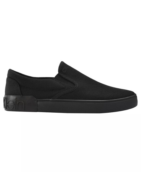 Erkaklar uchun Ryor kundalik slip-on krossovkalari qattiq qora - 2