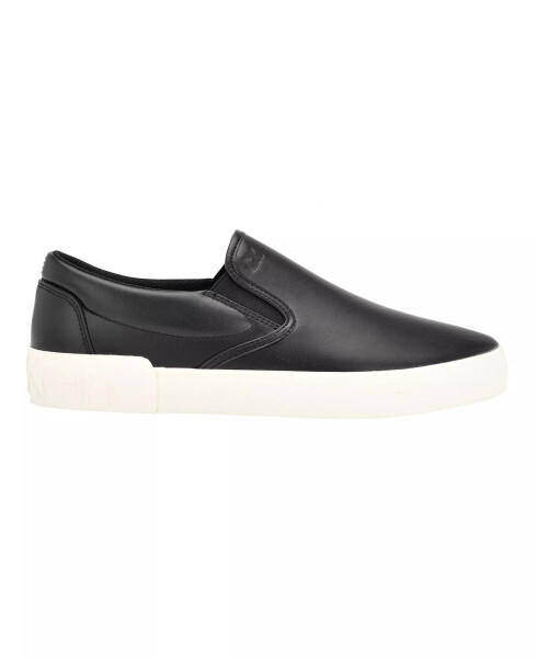 Erkaklar uchun Ryor kundalik slip-on krossovkalari Qora, Egret - 2